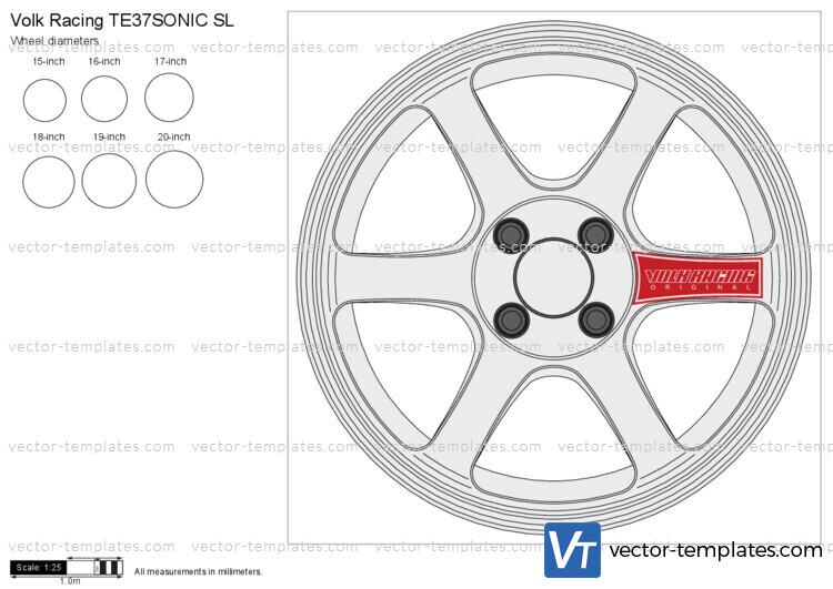 Volk Racing TE37SONIC SL