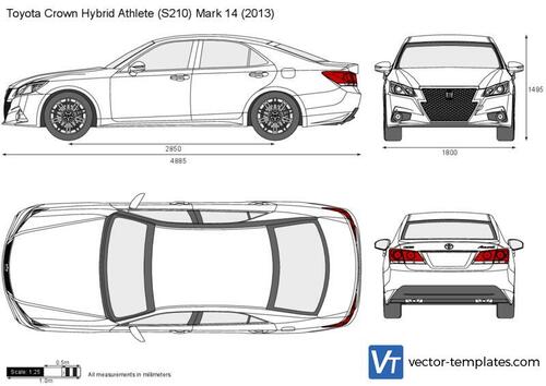 Toyota Crown Hybrid Athlete (S210) Mark 14