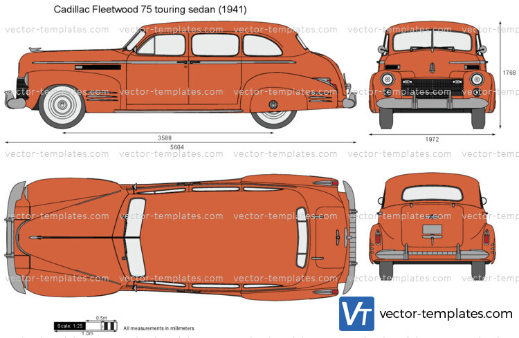 Cadillac Fleetwood 75 touring sedan