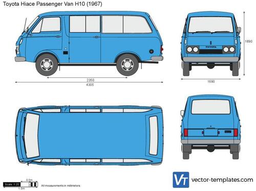 Toyota Hiace Passenger Van H10