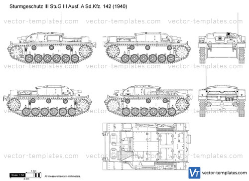 Sturmgeschutz III StuG III Ausf. A Sd.Kfz. 142