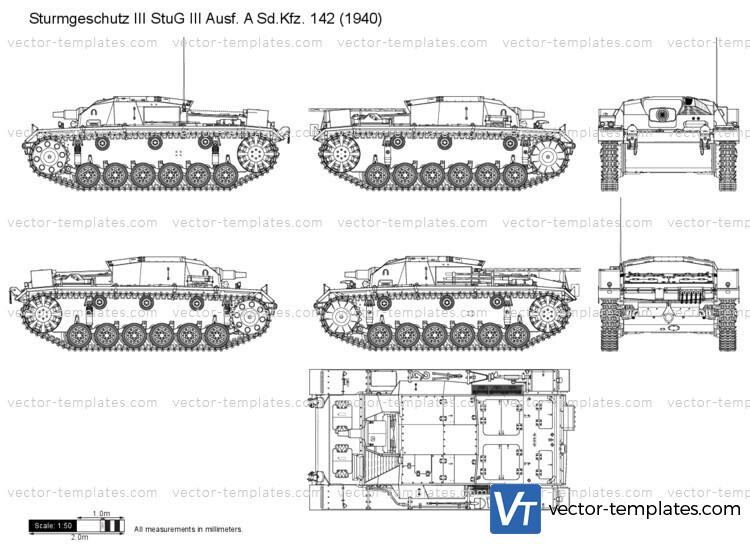 Sturmgeschutz III StuG III Ausf. A Sd.Kfz. 142