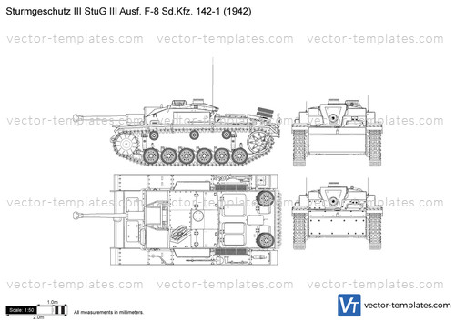 Sturmgeschutz III StuG III Ausf. F-8 Sd.Kfz. 142-1