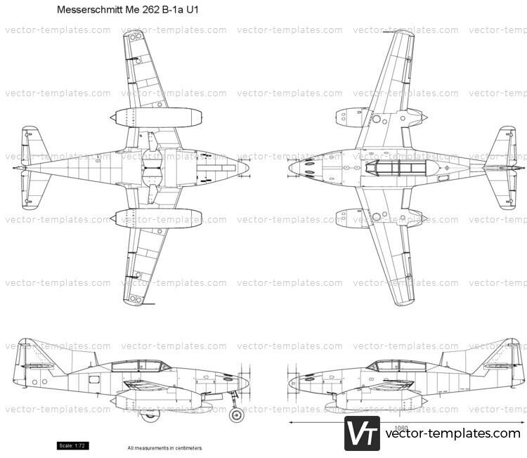 Messerschmitt Me 262 B-1a U1