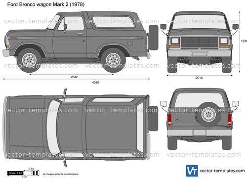 Ford Bronco wagon Mark 2