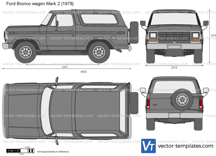 Ford Bronco wagon Mark 2