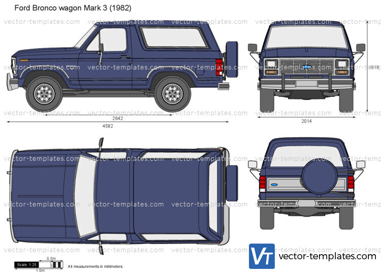 Ford Bronco wagon Mark 3