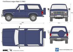 Ford Bronco wagon Mark 3