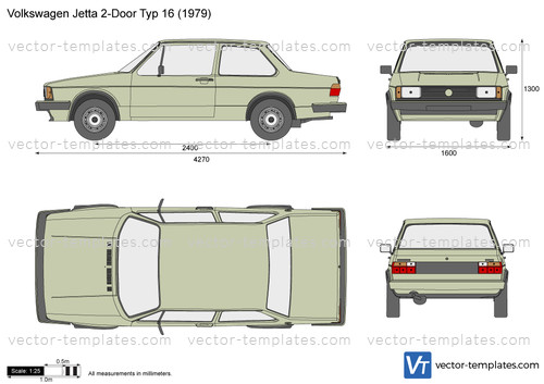 Volkswagen Jetta 2-Door Typ 16