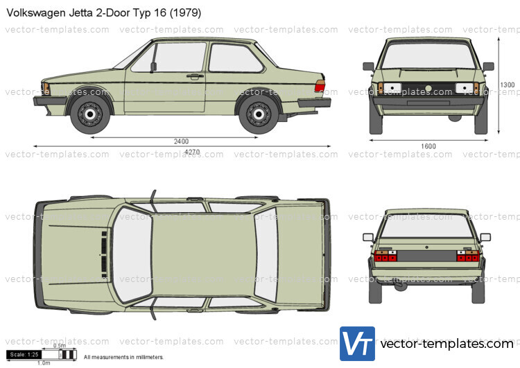 Volkswagen Jetta 2-Door Typ 16