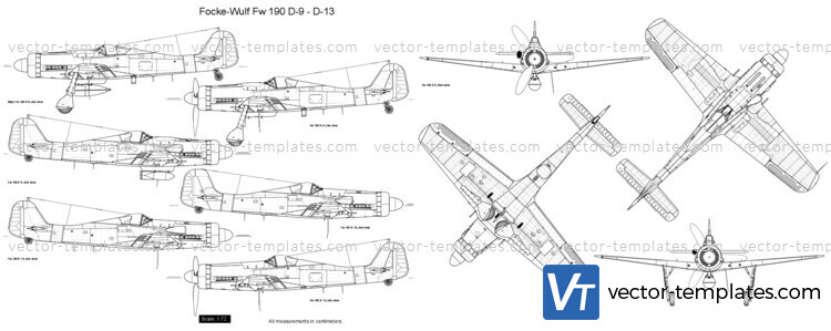 Focke-Wulf Fw 190 D-9 - D-13