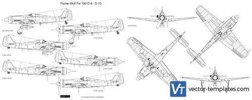 Focke-Wulf Fw 190 D-9 - D-13