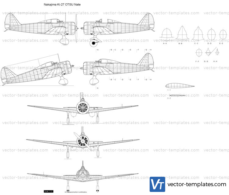 Nakajima Ki-27 OTSU Nate