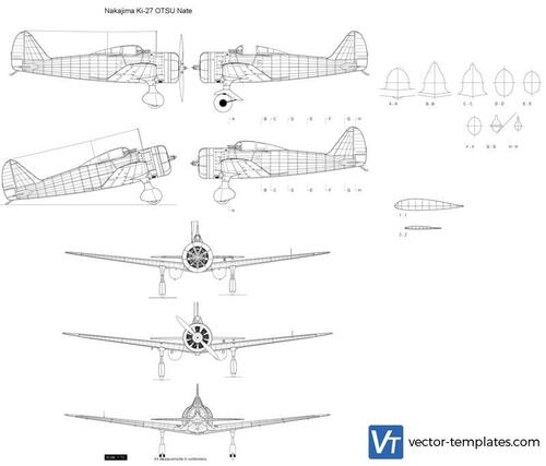 Nakajima Ki-27 OTSU Nate