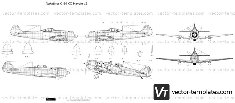 Nakajima Ki-84 KO Hayate v2