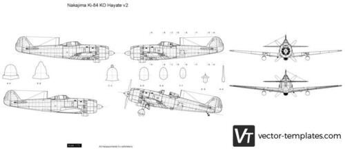 Nakajima Ki-84 KO Hayate v2