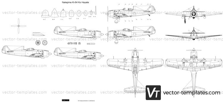 Nakajima Ki-84 Ko Hayate