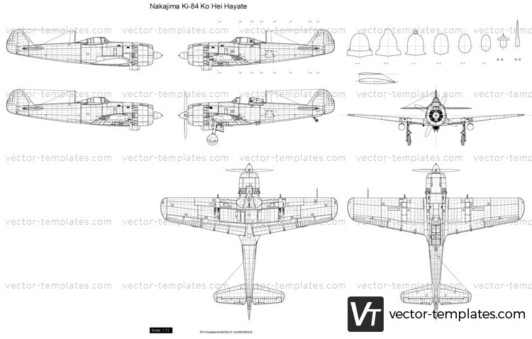 Nakajima Ki-84 Ko Hei Hayate