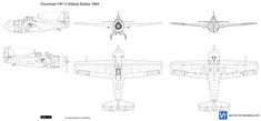 Grumman F4F-3 Wildcat BuNos 1844