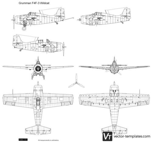 Grumman F4F-3 Wildcat