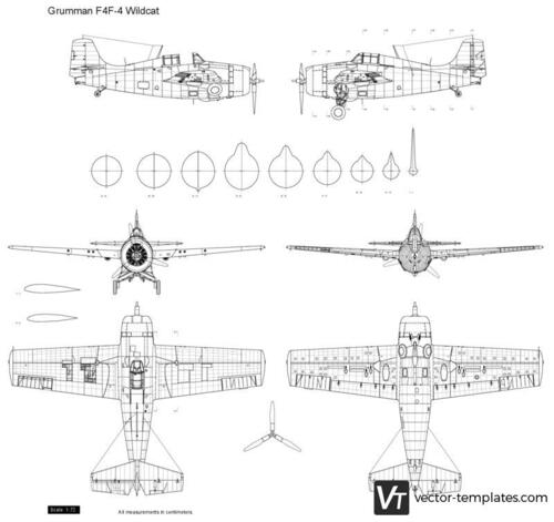 Grumman F4F-4 Wildcat