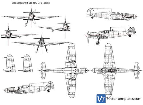 Messerschmitt Me 109 G-6 (early)