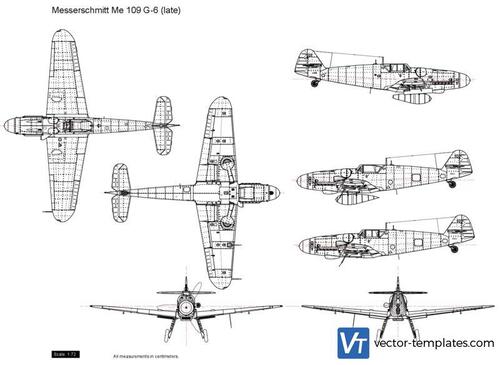 Messerschmitt Me 109 G-6 (late)