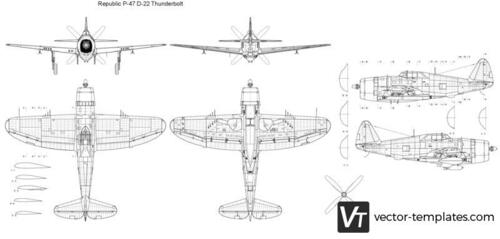 Republic P-47 D-22 Thunderbolt