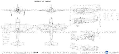 Republic P-47 D-25 Thunderbolt