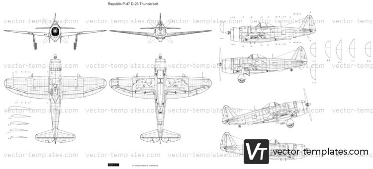 Republic P-47 D-25 Thunderbolt