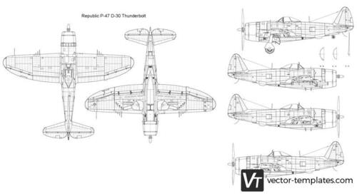 Republic P-47 D-30 Thunderbolt