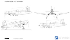Chance Vought F4U-1C Corsair
