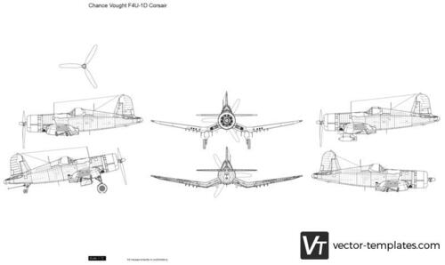 Chance Vought F4U-1D Corsair