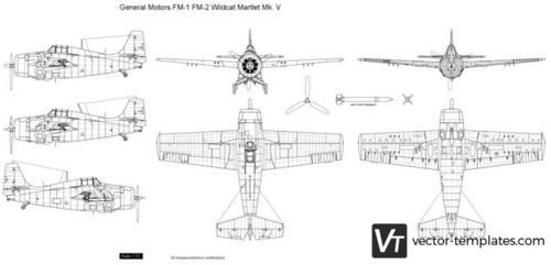 General Motors FM-1 FM-2 Wildcat Martlet Mk. V