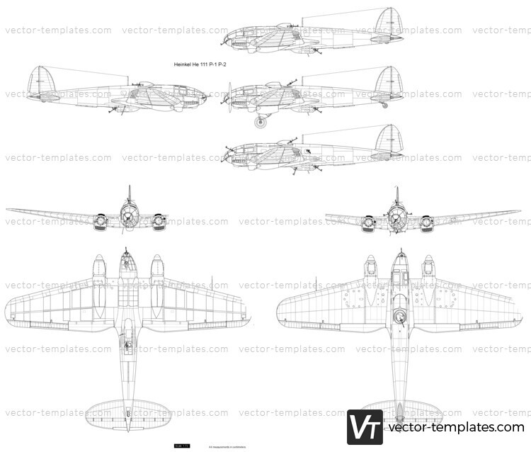 Heinkel He 111 P-1 P-2