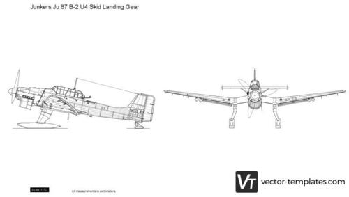 Junkers Ju 87 B-2 U4 Skid Landing Gear