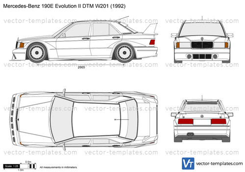 Mercedes-Benz 190E Evolution II DTM W201
