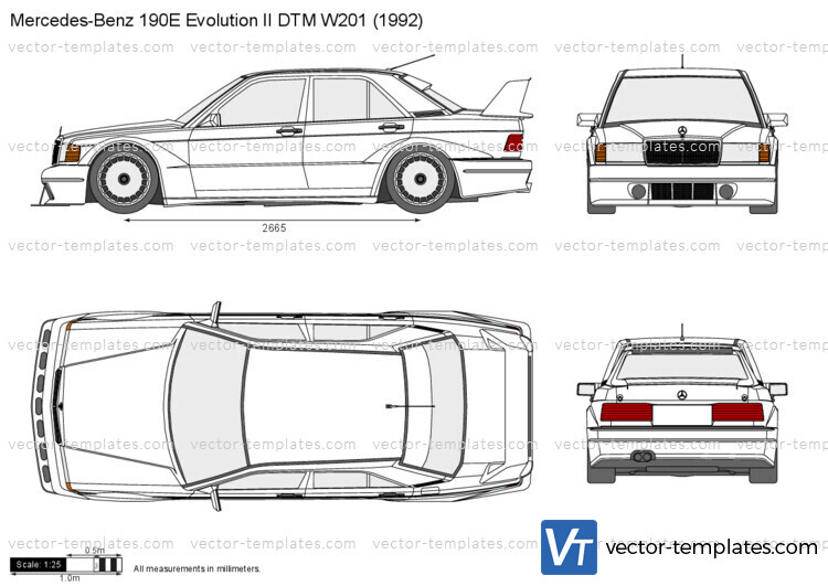 Mercedes-Benz 190E Evolution II DTM W201