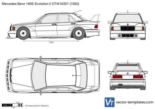 Mercedes-Benz 190E Evolution II DTM W201