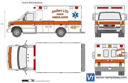 Ford E-350 Ambulance