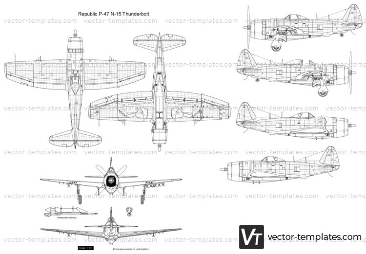 Republic P-47 N-15 Thunderbolt