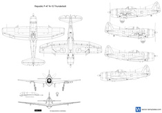 Republic P-47 N-15 Thunderbolt