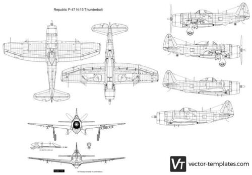 Republic P-47 N-15 Thunderbolt