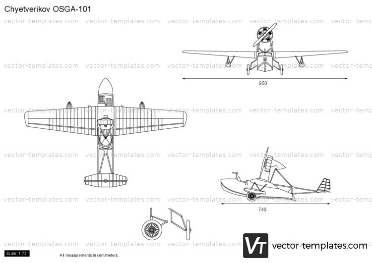 Chyetverikov OSGA-101