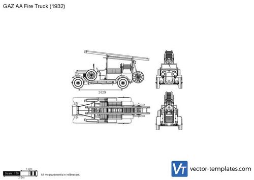 GAZ AA Fire Truck