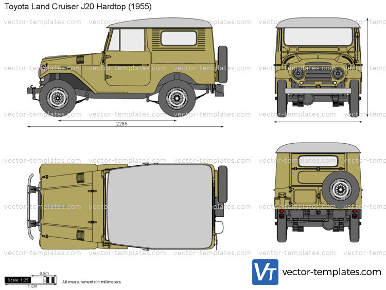 Toyota Land Cruiser J20 Hardtop