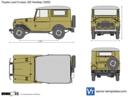 Toyota Land Cruiser J20 Hardtop