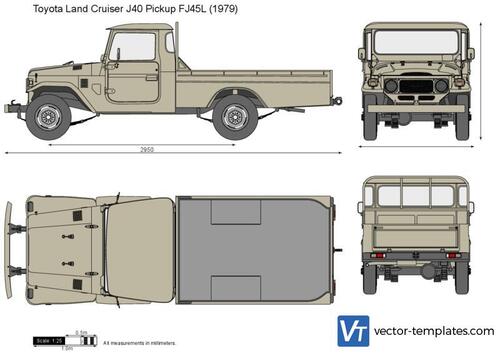 Toyota Land Cruiser J40 Pickup FJ45L