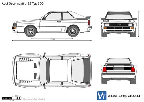 Audi Sport quattro B2 Typ 85Q