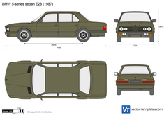BMW 5-series sedan E28